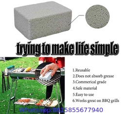 Grill Griddle Cleaning Brick Block, Reusable Ecological Grill Cleaning Brick, De-Scaling Cleaning Pumice Stone