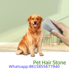 Dog cat animal hair pet hair remover stone brush roller for cleaning