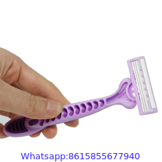 R319 Purple Handle Lady Razor Purple Head Women Razor And Female Razor