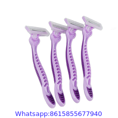 R319 Purple Handle Lady Razor Purple Head Women Razor And Female Razor