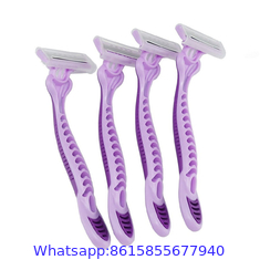 R319 Purple Handle Lady Razor Purple Head Women Razor And Female Razor