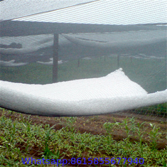 Polyester mesh fabric white plastic anti hail net for greenhouse 5m width