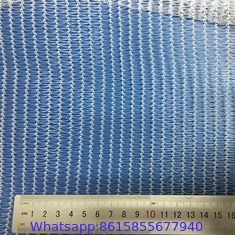 Polyester mesh fabric white plastic anti hail net for greenhouse 5m width