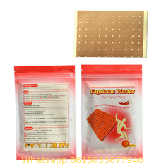 China Capsicum Pain Relief Plaster With Innerpack For Rheumatism supplier