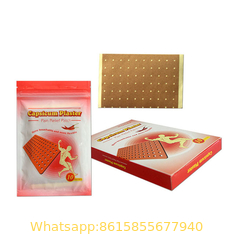 China 12X18cm Pain Relief Ginger Capsicum Patch Capsaicin Plaster supplier