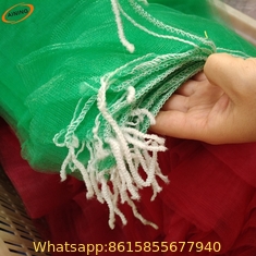 Green date palm harvest mesh bag