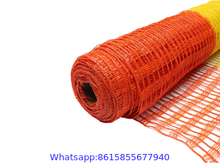 2023  new year plastic netting Yellow Safety Fence Warning Barrier for plastic barrier fencing mesh