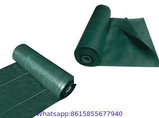 Weed Barrier Sheeting and Garden Fabric - Green