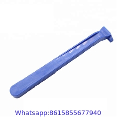 twin blade plastic disposable straight shaving razor blade shaver