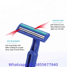 Twin Blade With Display card package razor blade disposable