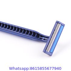 Triple blades disposable hotel shaving razor,removable shaving razor for man