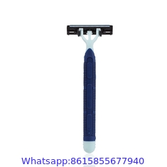 Triple blade disposable razor