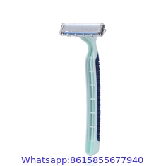 Triple blade disposable razor