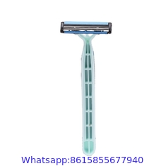 Triple blade disposable razor