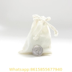 Organic washable cotton mesh bag for toys