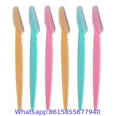 #2021 plastic eyebrow razor