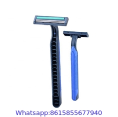 Twin Blade With Display Card Package Razor Blade Disposable