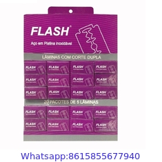 Platinum Double Edge Safety Razor Blades, 100 blades (5x20)