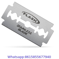 Platinum Coated Japanese Steel Double Edge Razor Blades - 100 Blades