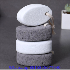 Pumice Stone for Feet - Natural Lava Foot Stone with New Eco-Friendly Holder - Callus Warts Corn Removal