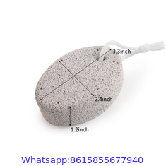 Premium Hard Dead Skin Callus Remover Foot Scrubber File Custom 2 Pcs Exfoliating Natural Pedicure Pumice Stone for Feet