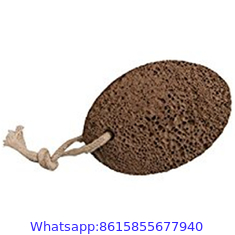 High quality easy to remove dead skin oval shape natural volcanic pumice stone for feet