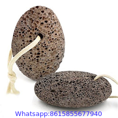 High quality easy to remove dead skin oval shape natural volcanic pumice stone for feet