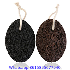 High quality easy to remove dead skin oval shape natural volcanic pumice stone for feet