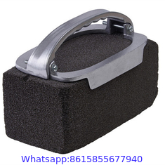 Household Foam Glass Cleaning Stone BBQ Grill Brick With Holder , Wholesale High Quality Barbecue Cleaning Grill Cleaner