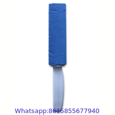 Toilet bowl ring pumice brush toilet pumice stone