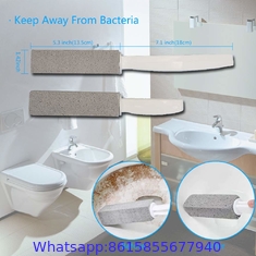 Toilet bowl ring pumice brush toilet pumice stone