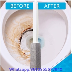 Toilet bowl ring pumice brush toilet pumice stone