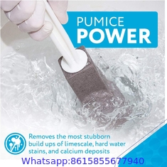 Toilet bowl ring pumice brush toilet pumice stone