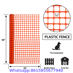 Plastic Safety Mesh Garden Net Plastic Trellis Orange