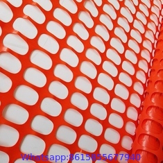plastic orange garden safety fence