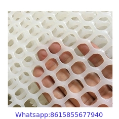 Plastic flat breed mesh net for poultry