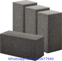 Non Toxic, Restaurant Grade Grill Cleaning Brick 4 Pack. Reusable, Non Scratch Pumice Stone Bricks for Smokers, Flat Top