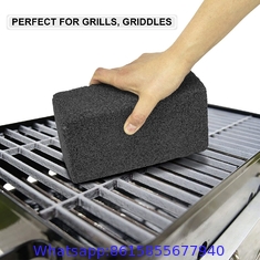 Grill Cleaning Brick- Blackstone Griddle Scraper, Commercial Grade Pumice Cleaner Tool for Flat Tops, Grate Tough Greas