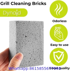 Grill Stone Scrubber Magic Cleaner - Pack of 3 Cleaning and Reusable Grate Bricks Odorless Griddle Utensils Blocks for B