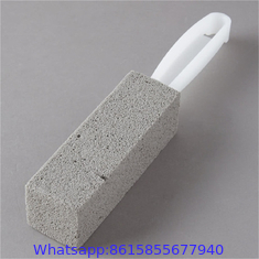 Cleaning Stone with Handle, Toilet Bowl Ring Remover Cleaner Brush Stains and