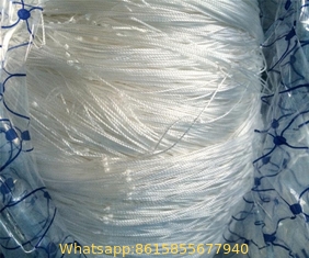 Double knotted 210d/6 fishing net nylon multifilament fishing net on sales