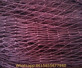 Double knotted 210d fishing net nylon multifilament fishing net For sale