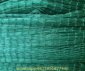 Twine thread 210D/6 multifilament fishing nets 100% nylon green color