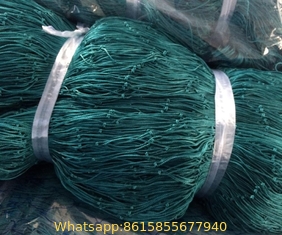 Green nylon multifilament fishing nets supply from Golden Anchor China fishing shop,fish net material,redes de pesca