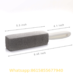 Toilet cleaning brush pumice stone toilet cleaner