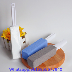 Pumice Cleaning Stone with Handle Hard Water Stain Remover Bathroom Toilet Brush Eco Pool Cleaning Accessories