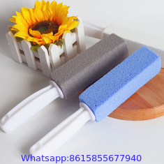 Pumice Cleaning Stone with Handle Hard Water Stain Remover Bathroom Toilet Brush Eco Pool Cleaning Accessories