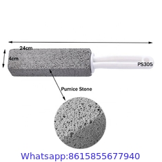 Factory Direct Price Disposable Pumice Stone pedicure with handle new model Pumice Stone Toilet Cleaner