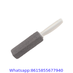 Small Pumice Cleaning Stone with Case - High Density, Sturdy, Fine Grit