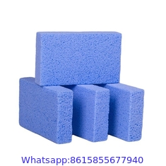 400Pcs/Inner Case Disposable Dark Blue Mini Pumice Pad For Foot Cleaning